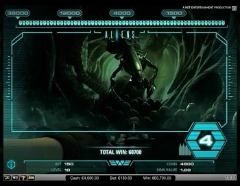 Aliens Slot Game 